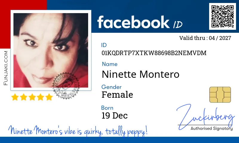 Facebook ID Card