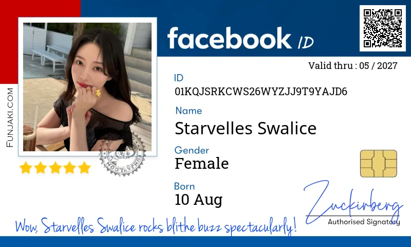 Facebook ID Card