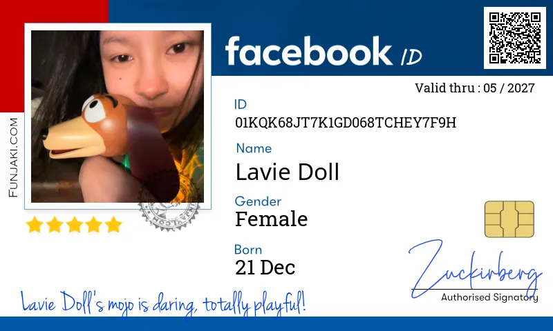 Facebook ID Card