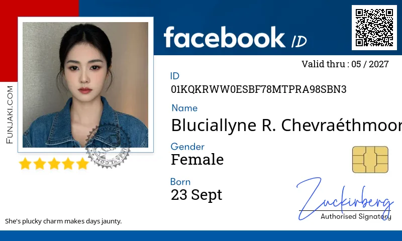 Facebook ID Card