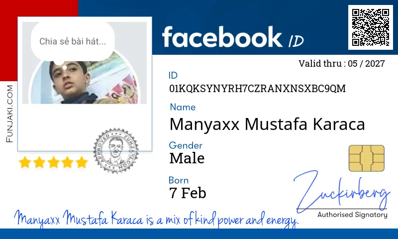 Facebook ID Card