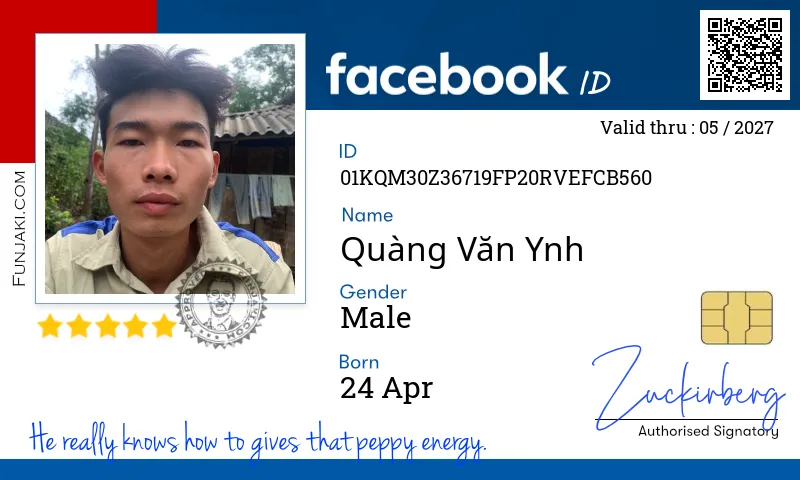 Facebook ID Card