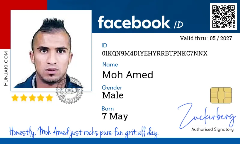 Facebook ID Card