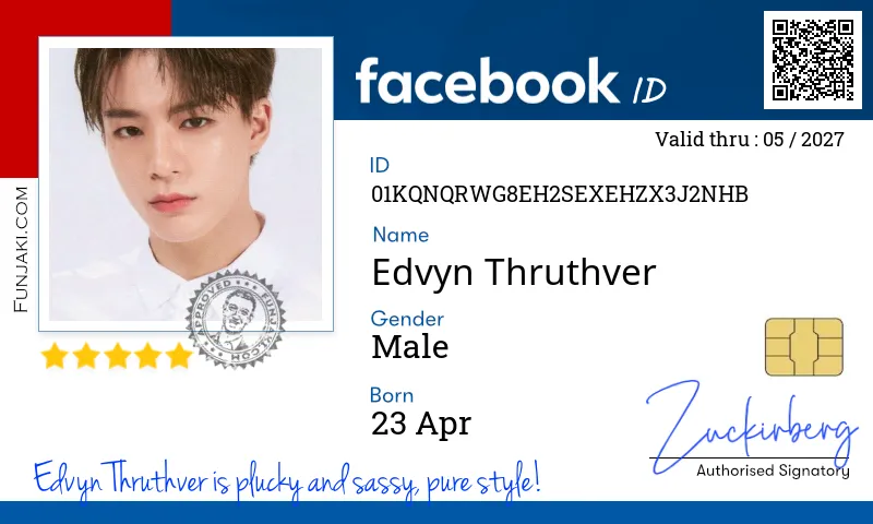 Facebook ID Card