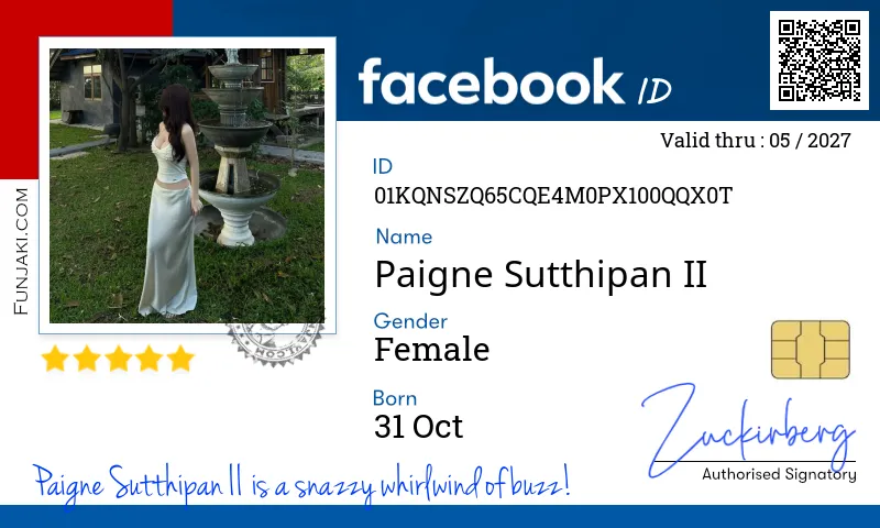 Facebook ID Card
