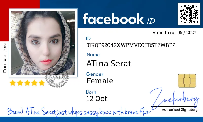 Facebook ID Card