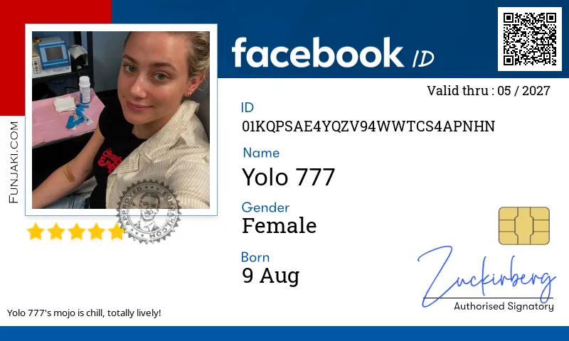 Facebook ID Card