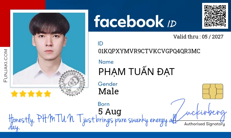 Facebook ID Card
