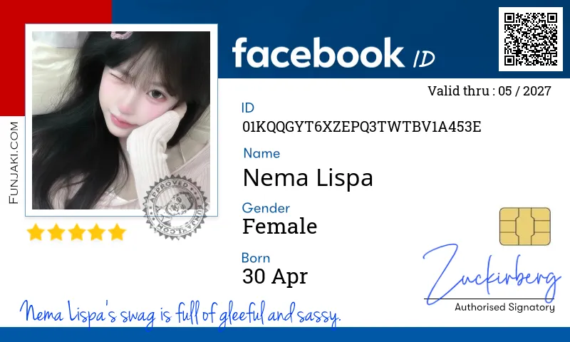 Facebook ID Card