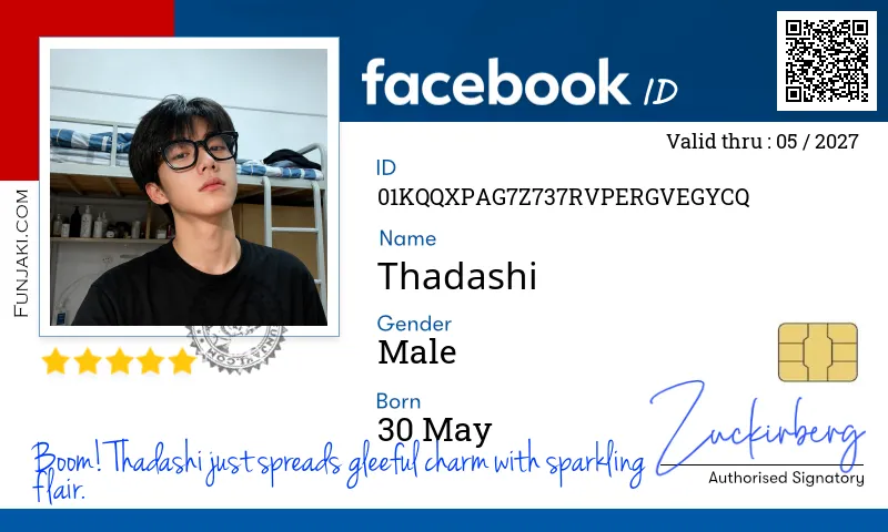 Facebook ID Card