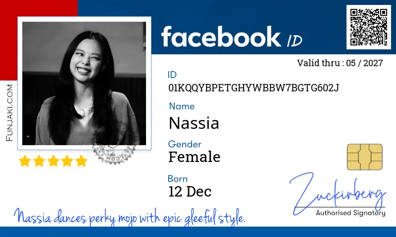 Facebook ID Card