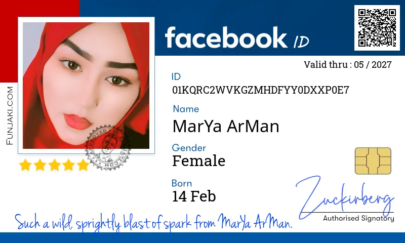 Facebook ID Card