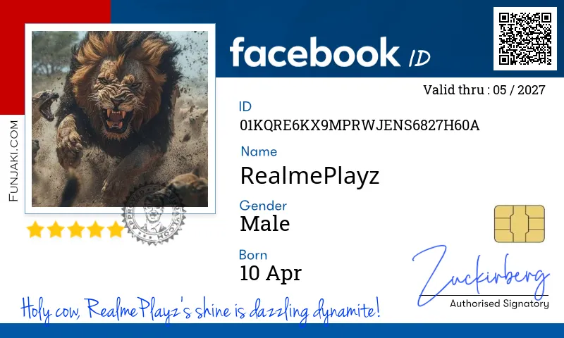 Facebook ID Card