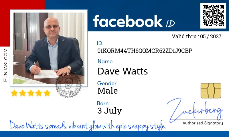 Facebook ID Card
