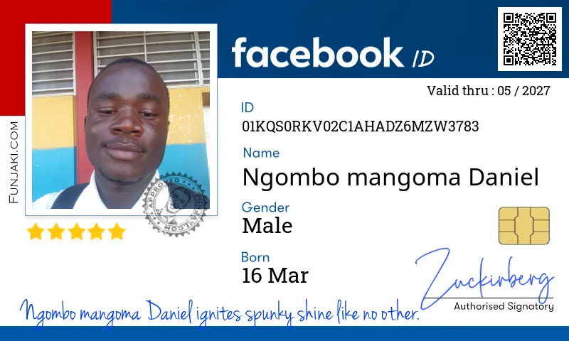 Facebook ID Card
