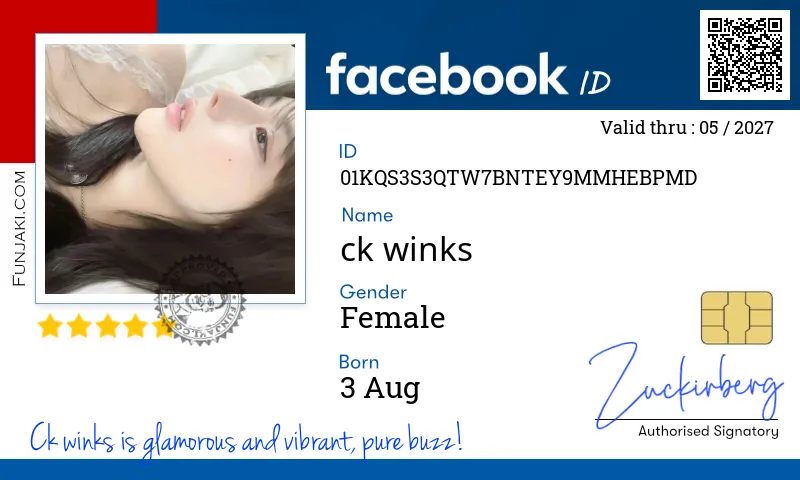 Facebook ID Card