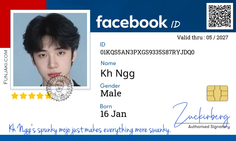 Facebook ID Card