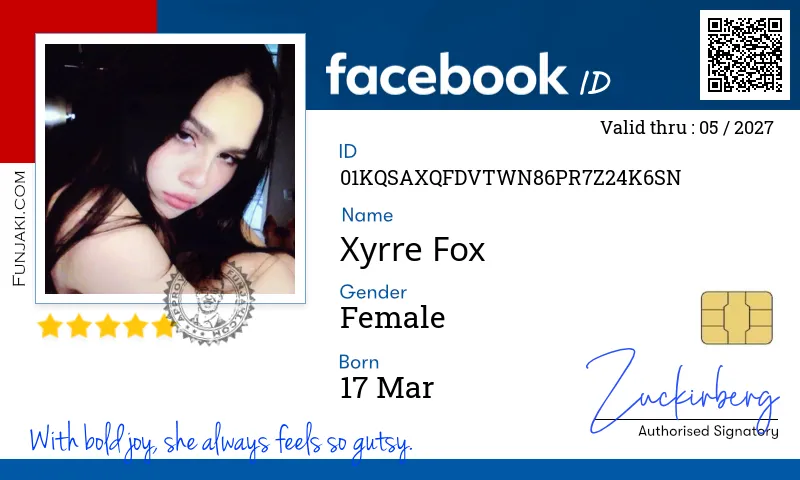 Facebook ID Card