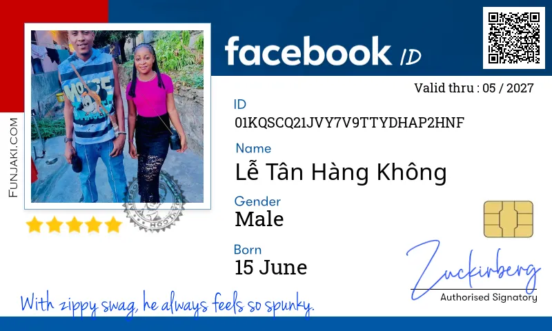 Facebook ID Card