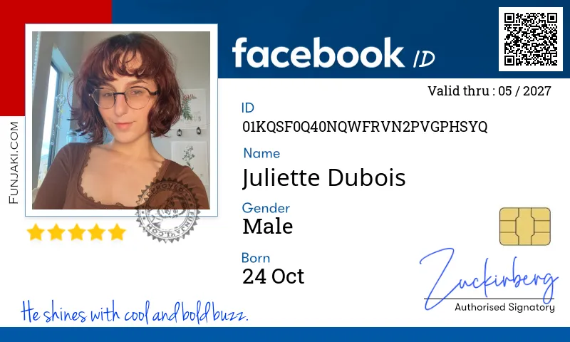 Facebook ID Card