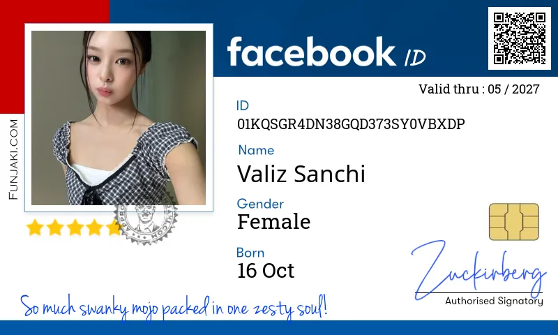 Facebook ID Card