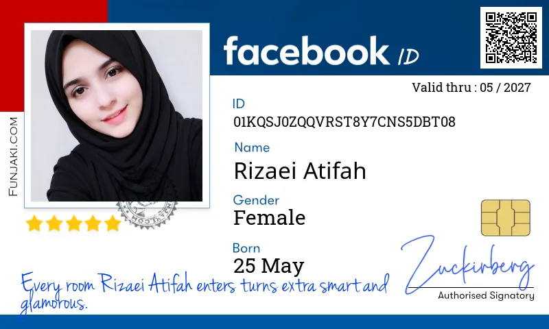Facebook ID Card