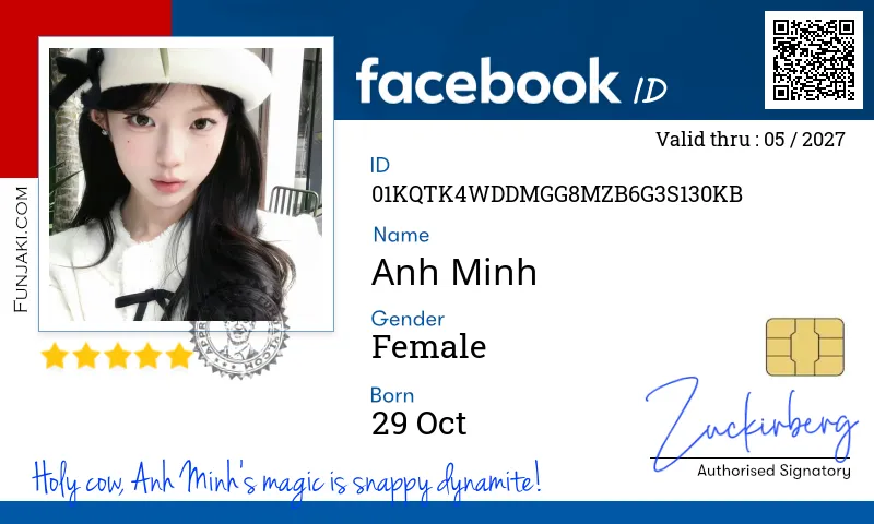Facebook ID Card