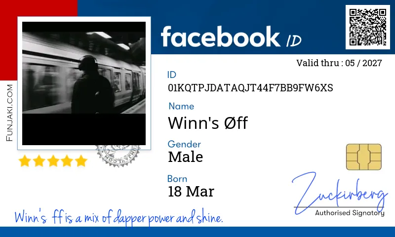 Facebook ID Card