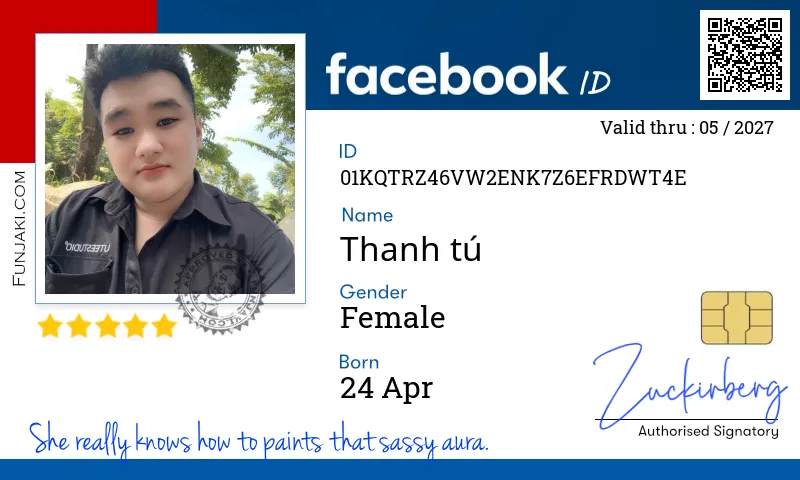 Facebook ID Card