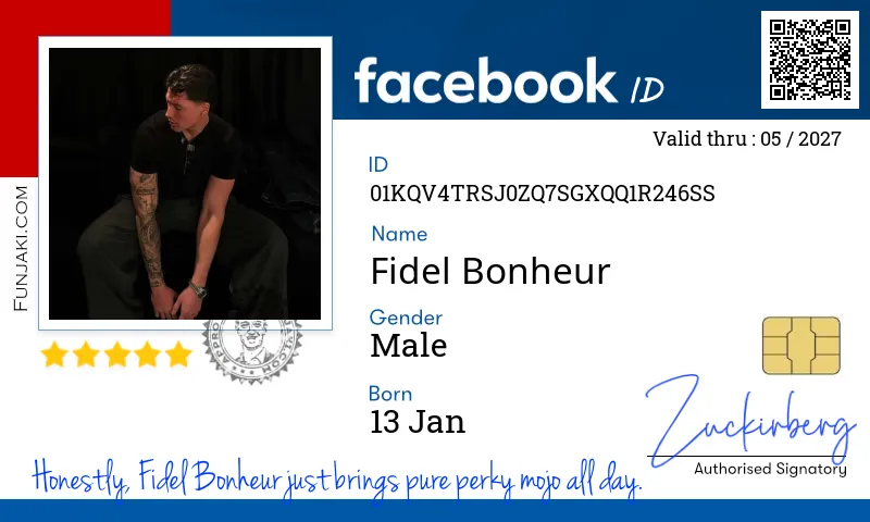 Facebook ID Card