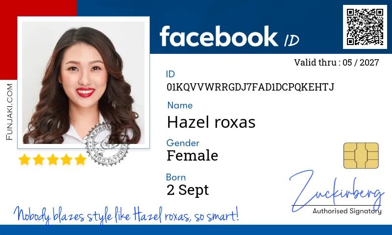 Facebook ID Card