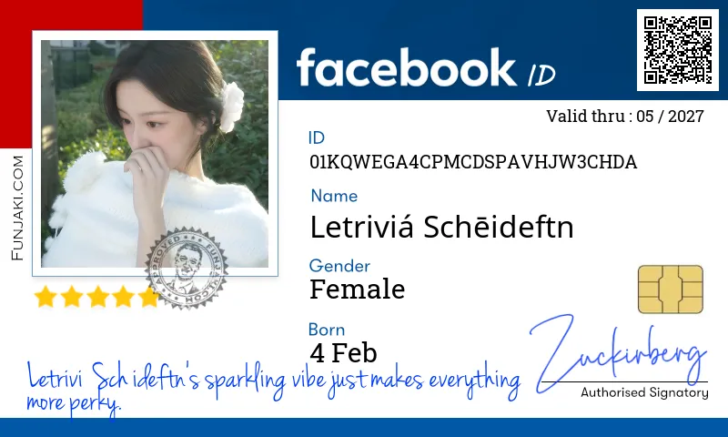 Facebook ID Card
