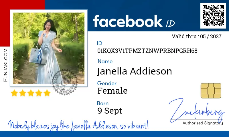 Facebook ID Card