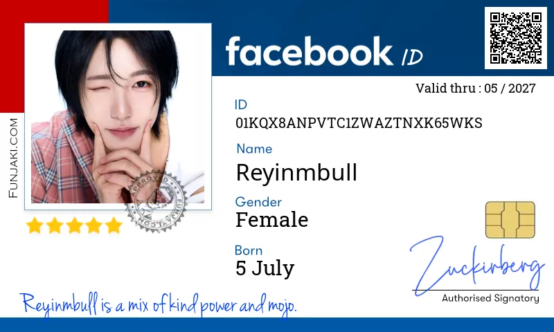 Facebook ID Card