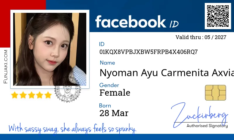 Facebook ID Card