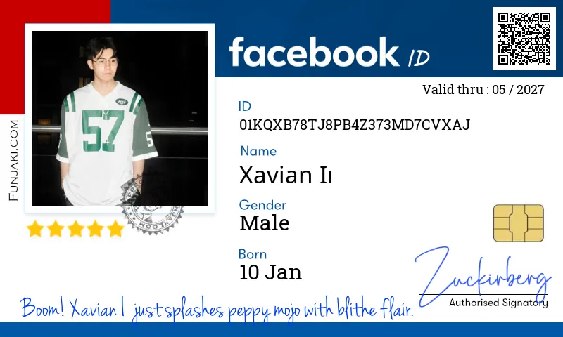 Facebook ID Card