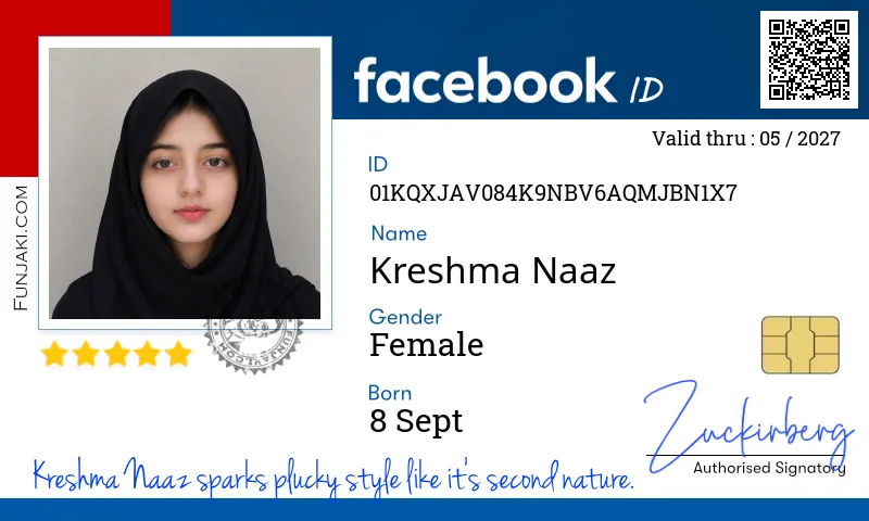 Facebook ID Card