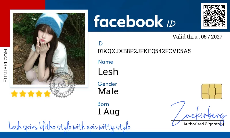 Facebook ID Card