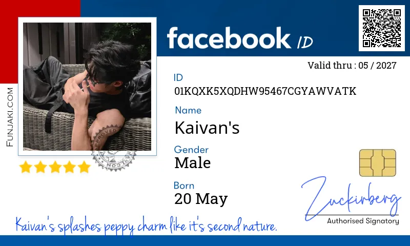 Facebook ID Card