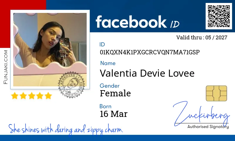 Facebook ID Card