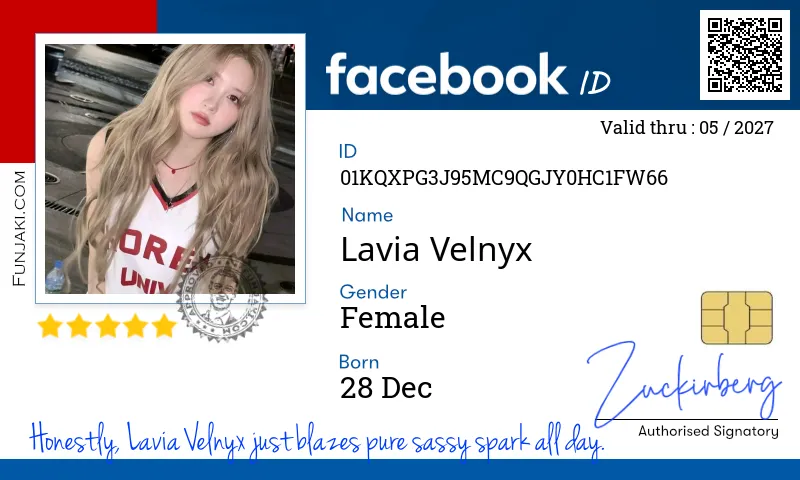 Facebook ID Card