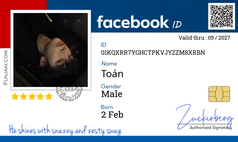 Facebook ID Card