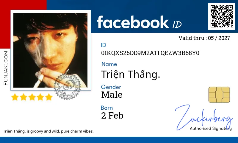 Facebook ID Card