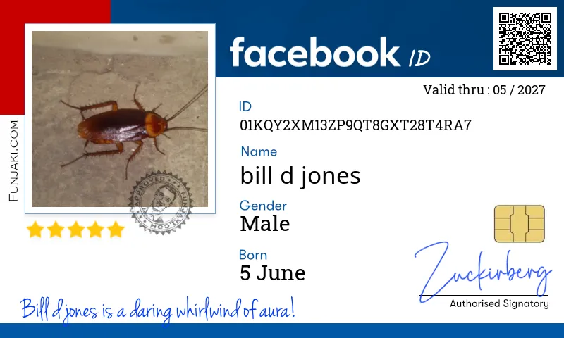 Facebook ID Card