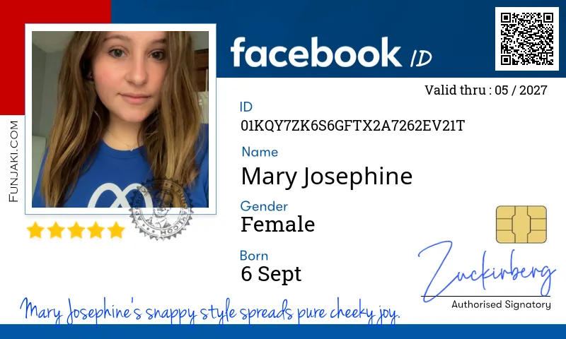 Facebook ID Card