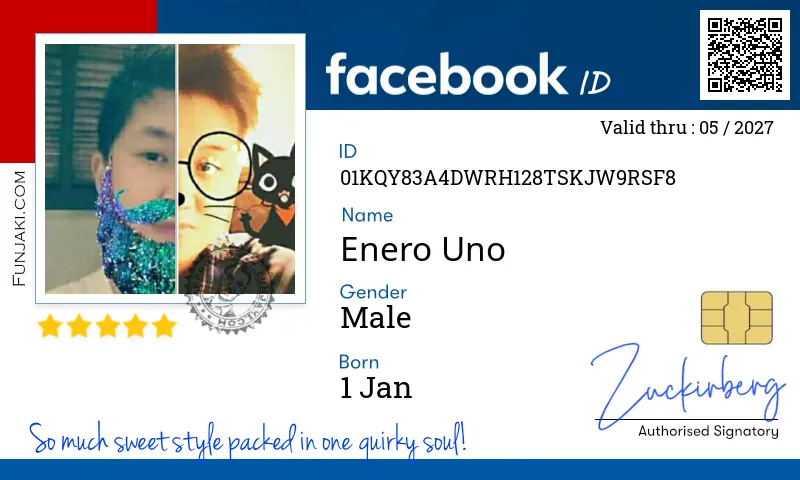 Facebook ID Card