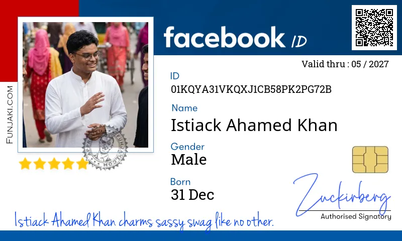 Facebook ID Card