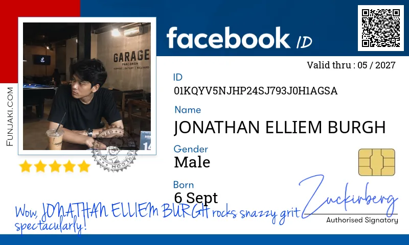 Facebook ID Card