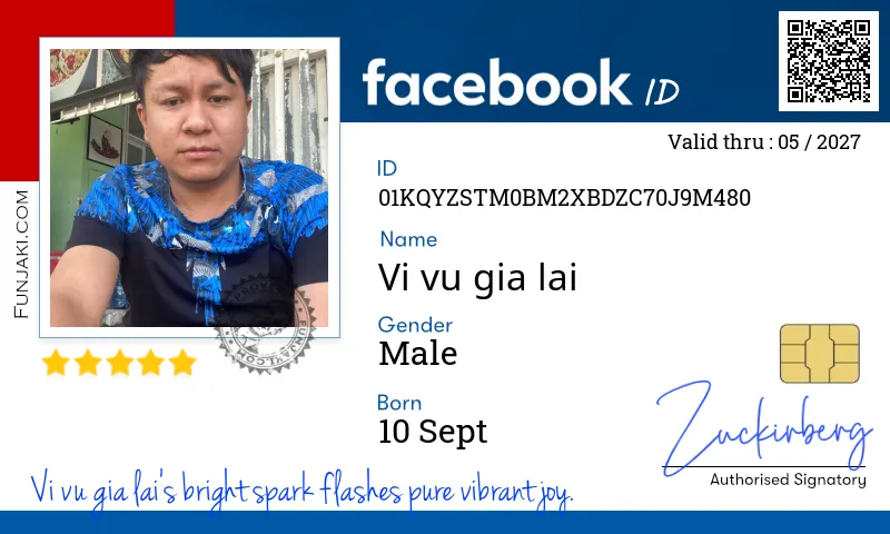 Facebook ID Card