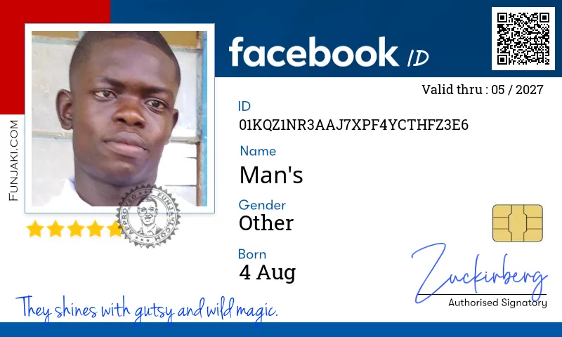 Facebook ID Card